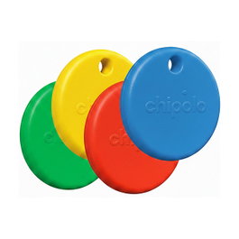 Chipolo Chipolo POP 4 Pack compatible con Apple Find My (Rojo, Azul, Amarillo, Verde)