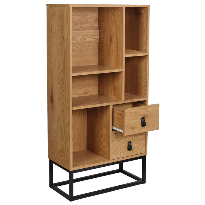 Home Deco Factory Librería con Cajones Abbott