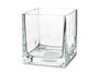 Portavelas Giftdecor de Cristal Transparente, 15x15 cm (Set de 12)