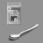 Best Products Cuchara reutilizable postre/café color plata 13 cm, 12 uds