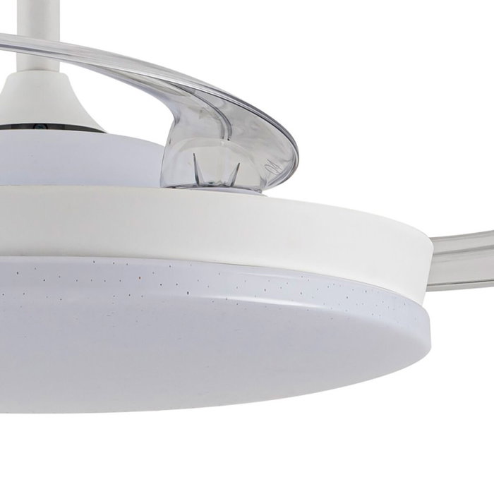 Cristalrecord Stars Evo Smart Blanco con Aspas Retráctiles