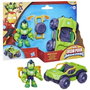 Hasbro Figura de Iron Hulk y vehículo blindado Bolide, Marvel Iron Man y sus increíbles amigos