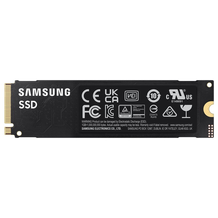 Samsung SSD 990 EVO MZ-V9E2T0BW 2TB M.2 NVMe PCIe 4.0/5.0 hasta 5000 MB/s lectura y 4200 MB/s escritura para PC