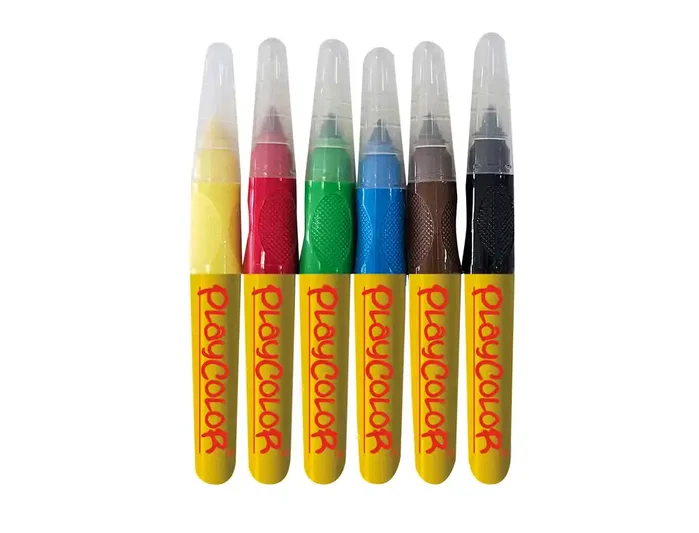 Playcolor Playcolor Rotulador Maxi Jumbo Basic Caja de 6 Colores Surtidos