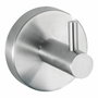Wenko Percha de acero inoxidable mate