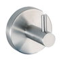 Wenko Percha de acero inoxidable mate