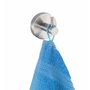 Wenko Percha de acero inoxidable mate