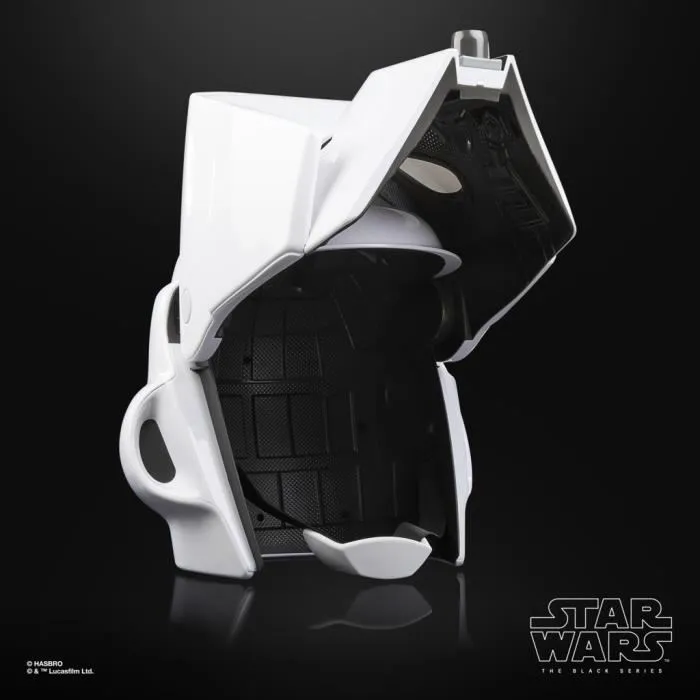 Hasbro Star Wars The Black Series Auriculares electrónicos Scout Trooper con efectos de sonido - El Retorno del Jedi - HAS1699067127113