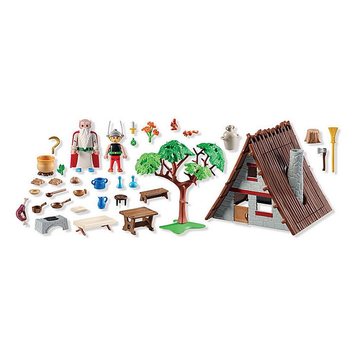 Playmobil Astérix: La cabaña de Astérix con Panorámix 71828