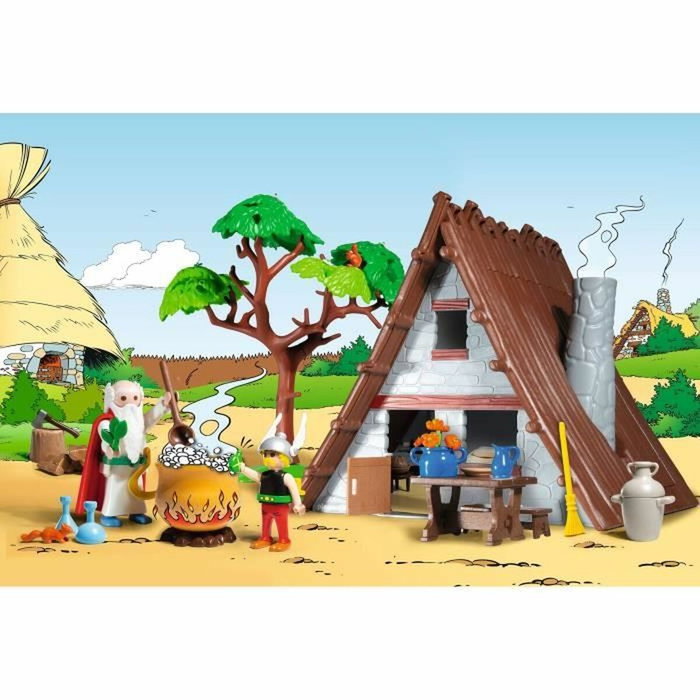 Playmobil Astérix: La cabaña de Astérix con Panorámix 71828