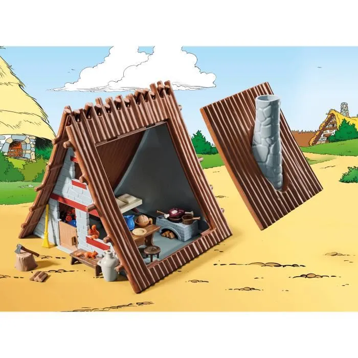 Playmobil 71828 Astérix: La Cabaña de Astérix con Panoramix