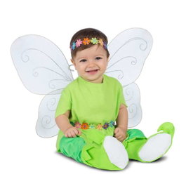 My Other Me Disfraz Bebé Campanilla Verde Talla 12-24 meses