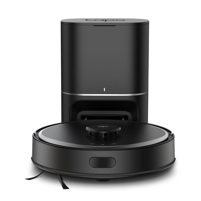 TP-Link Tapo RV30 Max Plus Robot Aspirador, Negro, XL, Potente Succión, Navegación Inteligente
