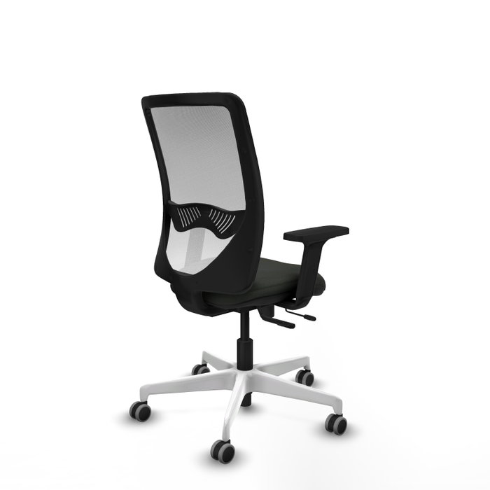 PIQUERAS Y CRESPO Silla de oficina Zulema con mecanismo Sincro/Traslack, Negro y Blanco PIQUERAS Y CRESPO Silla de oficina Zulema con mecanismo Sincro/Traslack, Negro y Blanco