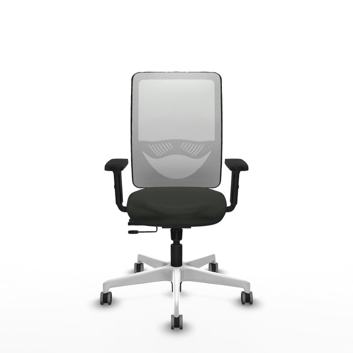 PIQUERAS Y CRESPO Silla de oficina Zulema con mecanismo Sincro/Traslack, Negro y Blanco PIQUERAS Y CRESPO Silla de oficina Zulema con mecanismo Sincro/Traslack, Negro y Blanco