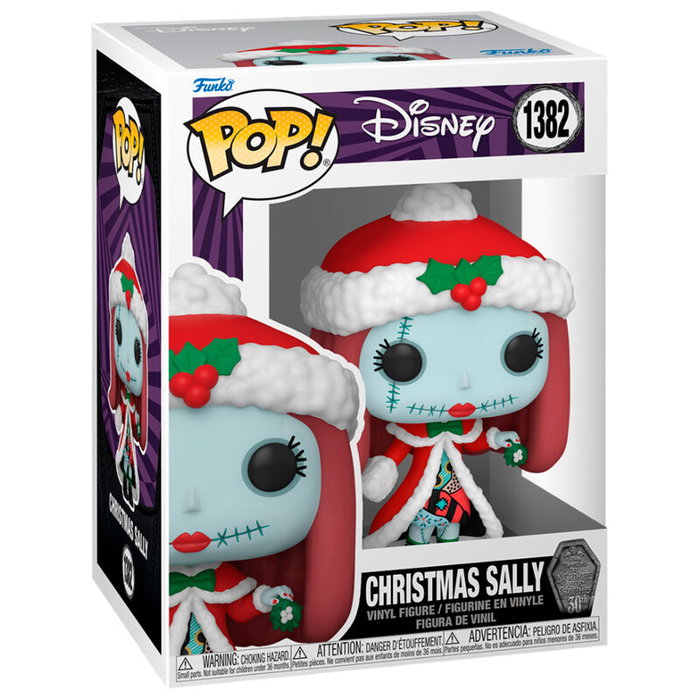Funko Figura POP Disney Pesadilla Antes de Navidad 30th Anniversary Christmas Sally