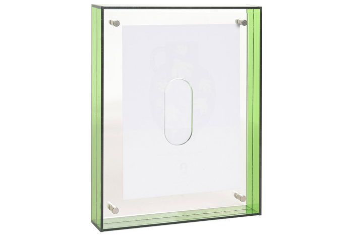 DKD Home Decor Set de 4 Marcos de Fotos de Acrílico Multicolor 25,5x34,5 cm
