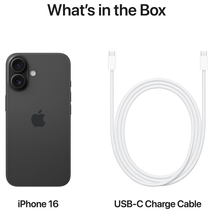 Apple iPhone 16 128GB Negro