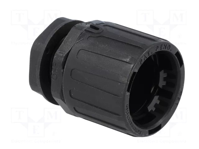HELLERMANNTYTON Conector final recto HelaGuard M20