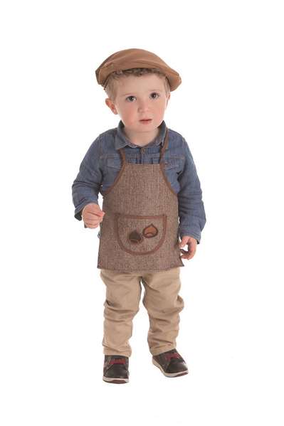 Creaciones Llopis Disfraz Bebe Castañero Otoño Talla 6-12 Meses