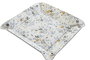 DKD Home Decor Bandeja Vaciabolsillos PU Colección Tierra Surtido de 2