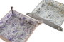 DKD Home Decor Bandeja Vaciabolsillos PU Colección Tierra Surtido de 2