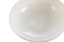 DKD Home Decor Carve loving 24 Plato Blanco Porcelana 18.3 x 18.3 x 5.5 cm (6 Unidades)