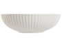 DKD Home Decor Carve loving 24 Plato Blanco Porcelana 18.3 x 18.3 x 5.5 cm (6 Unidades)