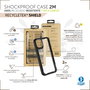 Muvit Funda Recycletek Shockproof 2M Protección Resistente Reciclada para Apple iPhone