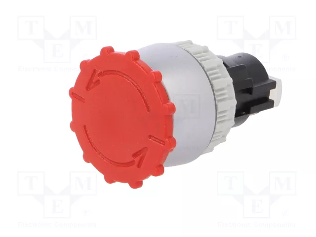 SPAMEL ST22-B Interruptor de emergencia rojo 22mm