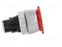 SPAMEL ST22-B Interruptor de emergencia rojo 22mm