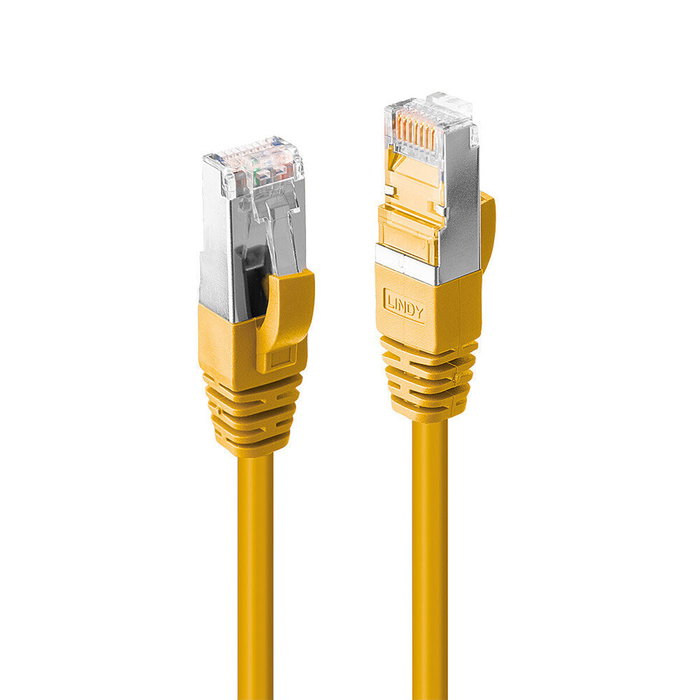 Lindy 45986 Cable de Red Cat6 S/FTP de 10 m Amarillo