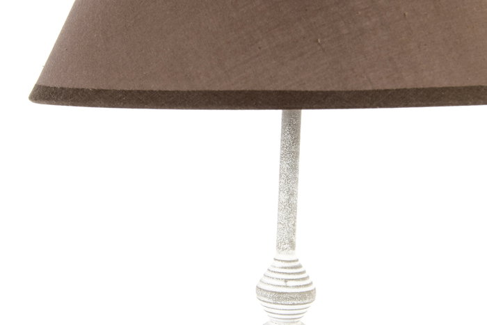 DKD Home Decor Lámpara de Sobremesa de Metal 25x25x48 cm Surtida