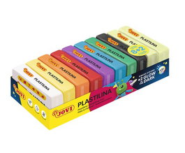 JOVI Estuche de 70 Pastillas de Plastilina de 50g Surtido