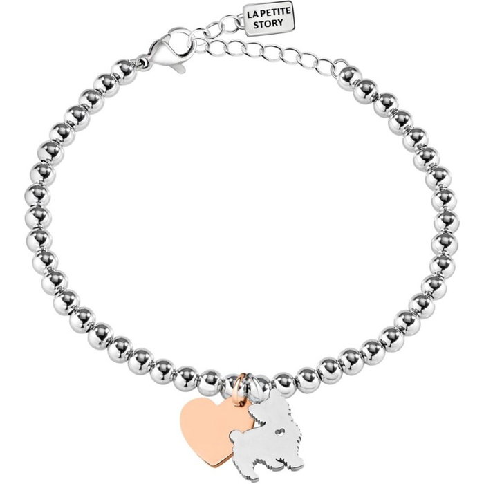La Petite Story Pulsera Dog & Kitty Yorkshire SS Gris La Petite Story Pulsera Dog & Kitty Yorkshire SS Gris