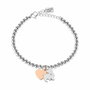 La Petite Story Pulsera Dog & Kitty Yorkshire SS Gris