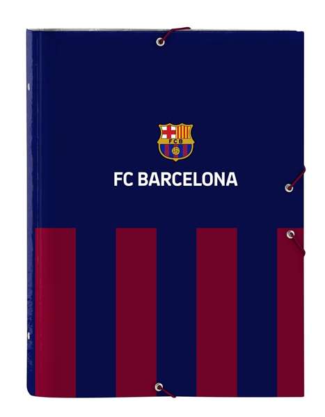 Safta Carpeta Folio Clasificadora F.C.Barcelona 26x33,5x4 cm