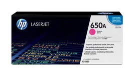 HP Cartucho de tóner original LaserJet 650A magenta