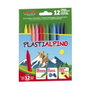 Alpino Estuche de 12 Ceras Plásticas PlastiAlpino Surtidas