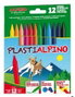 Alpino Estuche de 12 Ceras Plásticas PlastiAlpino Surtidas