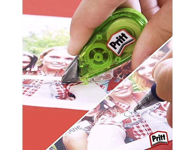 Pritt Micro Rolli Corrector en Cinta 5mm x 6m Colores Surtidos 15 Unidades