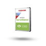 Toshiba S300 Surveillance Disco Duro 3.5" 2 TB SATA 6 Gbit/s 5400 RPM 128 MB Caché para Vigilancia 24/7