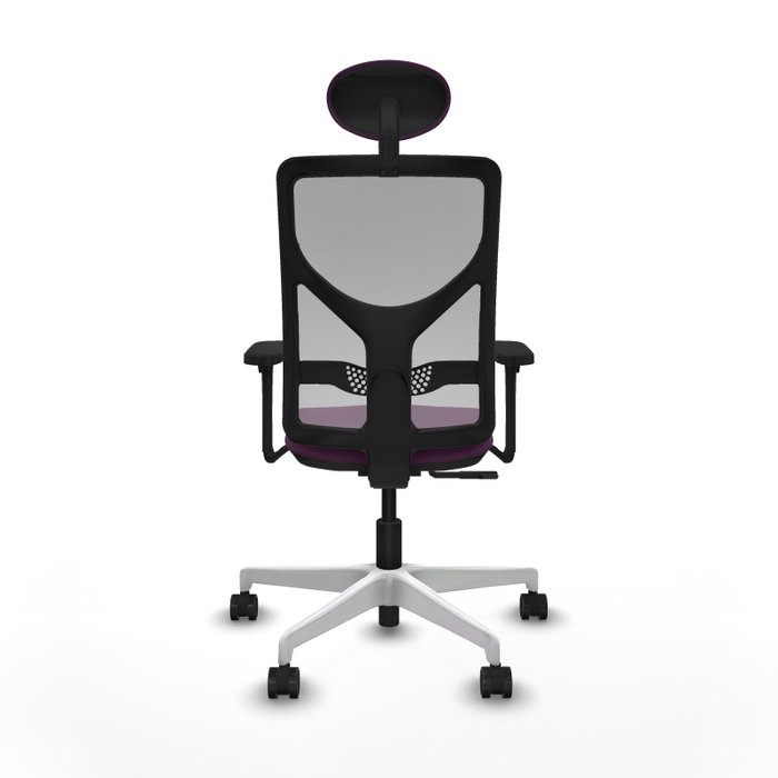 PIQUERAS Y CRESPO Silla de oficina Motilla con mecanismo Sincro, Morado y Gris PIQUERAS Y CRESPO Silla de oficina Motilla con mecanismo Sincro, Morado y Gris