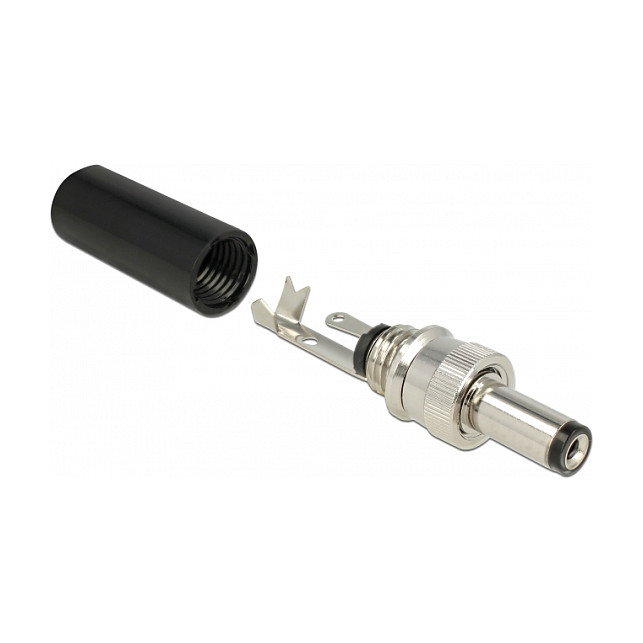 DeLOCK 89916 Conector DC 5,5 x 2,5 mm para soldar