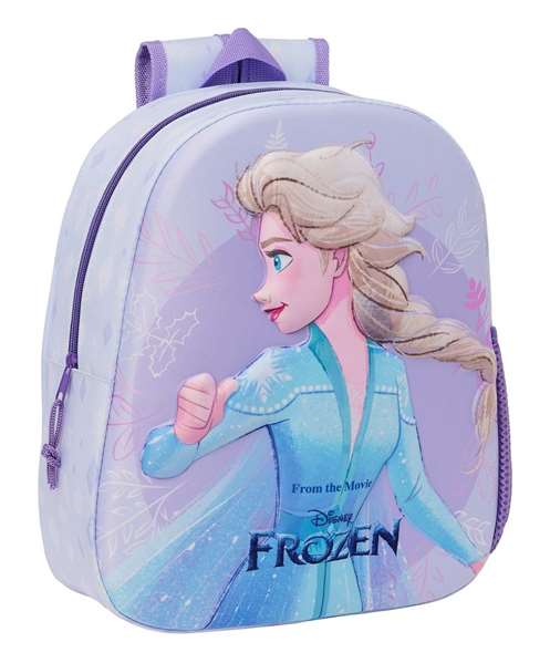 Safta Mochila 3D Frozen 27x33x10cm