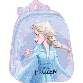 Safta Mochila 3D Frozen 27x33x10cm