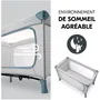 Hauck 1731647197993 Cuna de viaje Dream N Play Plus 60 x 120 cm Menta polvorienta