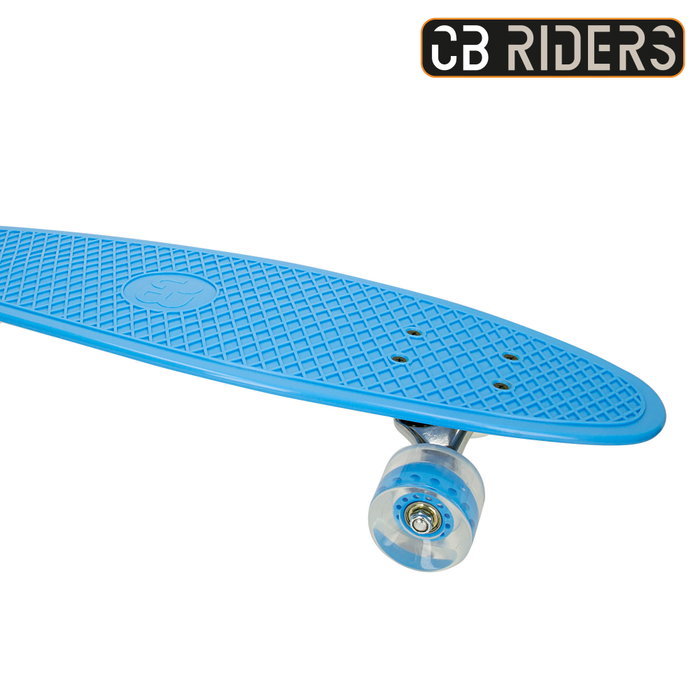 CB Riders Skateboard infantil de 4 ruedas azul 68 cm