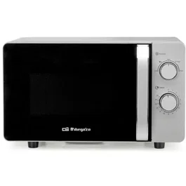 Orbegozo Microondas MI 2062 CE 700W 20L Flatbed Sin Plato Interior Cerámico Gris