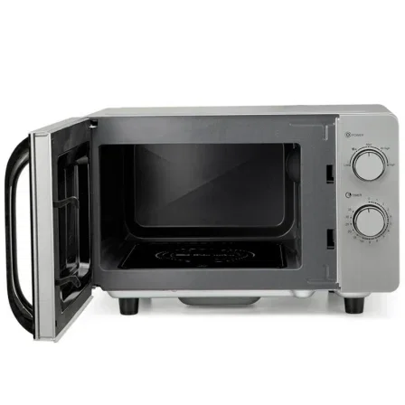 Orbegozo Microondas MI 2062 CE 700W 20L Flatbed Sin Plato Interior Cerámico Gris